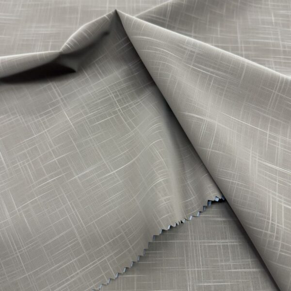 grey Pu fabric