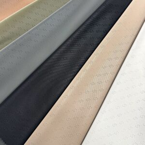 breathable plaid pu coating material