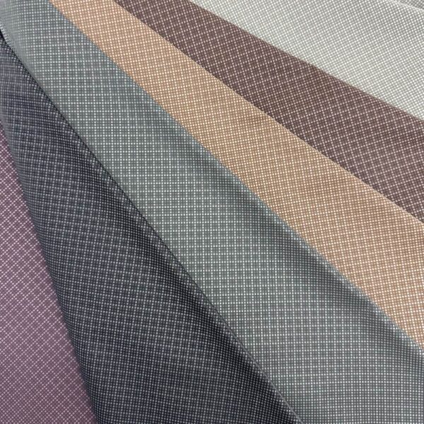 pu fabric with checkered design